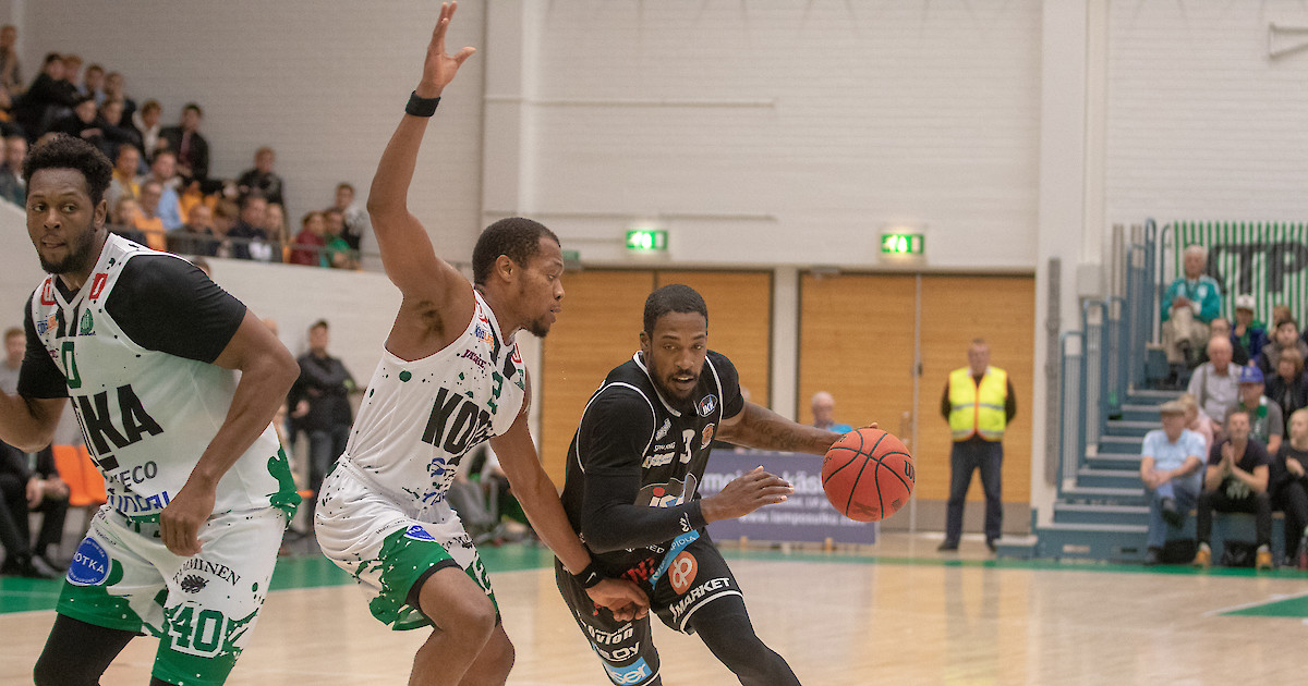 Kataja Basket piti sitkeästi taistelleen Kobrat takanaan